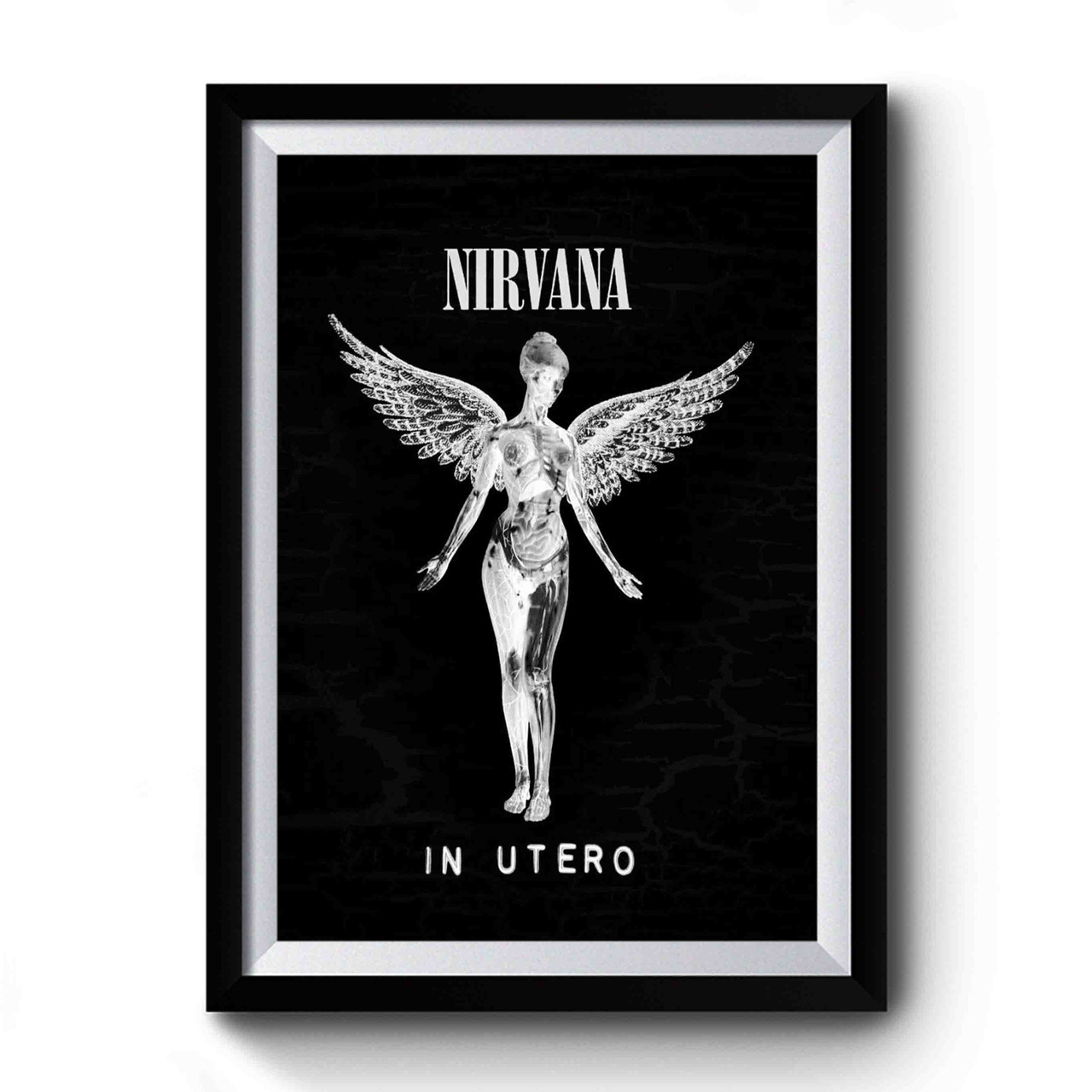 Nirvana In Utero Art Vintage Premium Poster